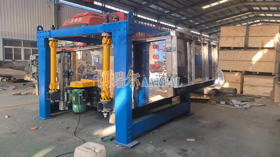 เครื่องกรองกลมหมุนหลายชั้นขนาดใหญ่ สําหรับการกรองเกลือที่แม่นยํา SKF หมุนยางกระโดด ABB Motor