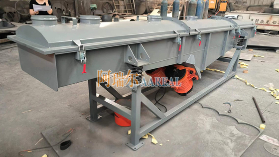 โลหะคาร์บอนสแตนเลส Multi-deck กระสุนคาร์บอนกระตุ้น สายสั่นสะเทือน Sieve Rectangular Separator สําหรับกระสุนคาร์บอนกระตุ้น