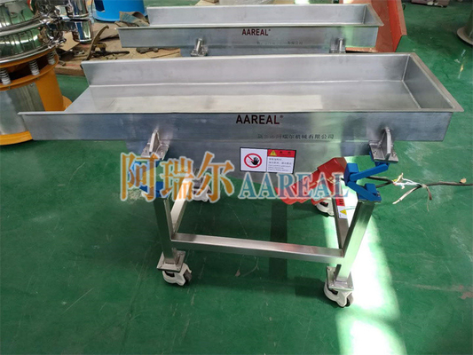 พกพาขนาดเล็กอาหารเกรดสแตนเลสสแตนเลส vibratory feeder กับการแขวนขนส่ง shaker ใหม่