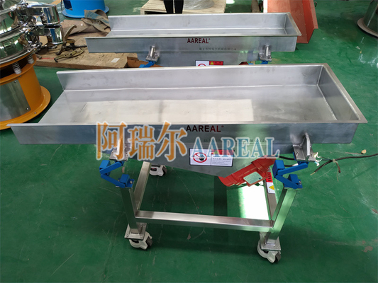 พกพาขนาดเล็กอาหารเกรดสแตนเลสสแตนเลส vibratory feeder กับการแขวนขนส่ง shaker ใหม่