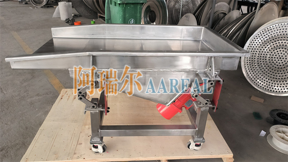 ขนาดเล็ก โทรศัพท์เคลื่อนไหว ความถี่แปรปรวนอาหารเกรดสแตนเลสสแตนเลส Vibratory Feeder With ROSTA New Shaker Conveyor Suspension สําหรับข้าวแช่แข็ง