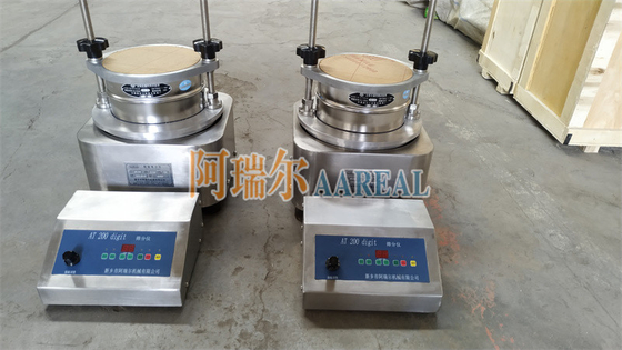 200 มม 8 &quot;สแตนเลสคอมแพคทิคไฟฟ้าแม่เหล็กสั่นสะเทือน Sieve Shaker การเคลื่อนไหวสามมิติ