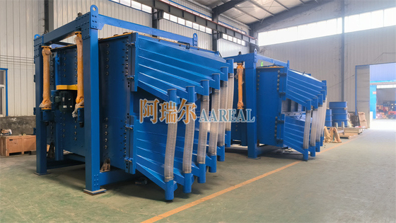 ขนาดสูงสุด 2000 * 4000 มม 1 ~ 5 ชั้น เครื่องกรองหมุนสําหรับการกรองกราฟิตเม็ดละเอียดมากกว่า 90%