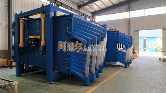 ขนาดสูงสุด 2000 * 4000 มม 1 ~ 5 ชั้น เครื่องกรองหมุนสําหรับการกรองกราฟิตเม็ดละเอียดมากกว่า 90%