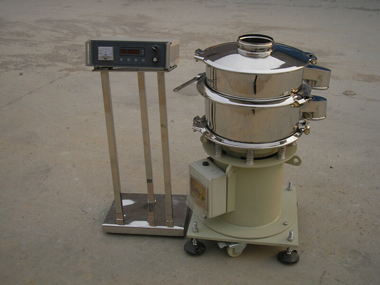 220V 50Hz Rotary Vibrating Screen Round Ultrasonic Separator เครื่องแยกเสียงฉลุ