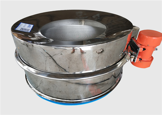 อุตสาหกรรม Vibratory Sieve Separator Machine รูปทรงกลมสําหรับการกําจัดความสกปรก