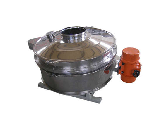 Flo Thru Vibro Energy Separator Rotary Vibratory Sifter สําหรับน้ํานมผสมผสม