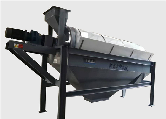 เครื่องกรองกรองกรองทรัมเมล Rotary Drum Screen สําหรับการแยกขยะแข็ง