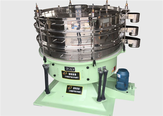 เครื่องกรอง Tumbler Output ขนาดใหญ่ เครื่องแยกกรองสั่นสําหรับโซเดียมคลอริด