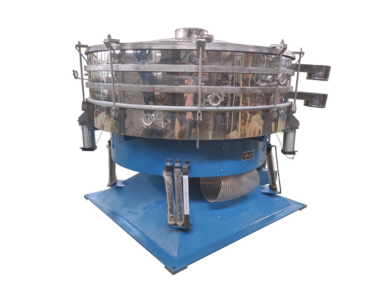 ประสิทธิภาพสูงสแตนเลส 3-Deck 2000mm Ultrasonic Tumbler Screening สําหรับ 325 Mesh โคโคสโคล่ กระปุกก๊าบกระตุ้น