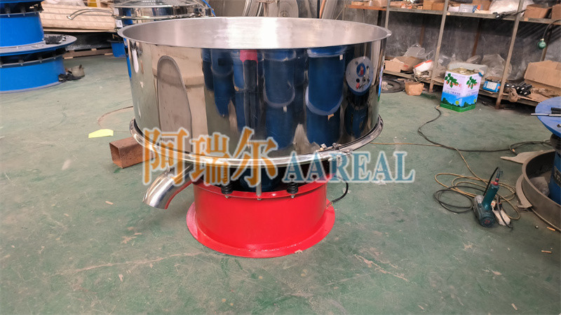 1200mm สแตนเลส สีน้ํามะนาวสอยร้อน เครื่องกรองสั่นสะเทือนสําหรับการแยกของเหลวแข็ง