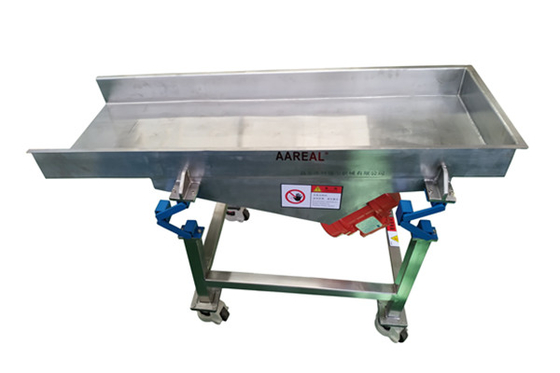 พกพาขนาดเล็กอาหารเกรดสแตนเลสสแตนเลส vibratory feeder กับการแขวนขนส่ง shaker ใหม่