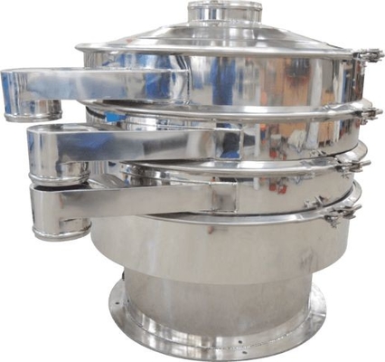 Multi Deck Rotary Vibrating Screen สามมิติ Rotary Tumbler Sifter เครื่องดัดกรอง