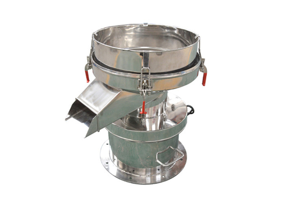 การเคลือบสี เครื่องแยกของเหลวที่แข็งแรง Filter Sieve ไม่มีเสียง สามมิติ