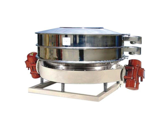 เครื่องดัดสกรีน Vibro ขนาดต่ํา เครื่องแยกสกรีนที่สั่นกลมที่มี 2 ชั้น
