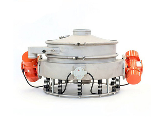 อุตสาหกรรมซีเมนต์ Inline Sifter Vibro เครื่องแยกระดับต่ํา