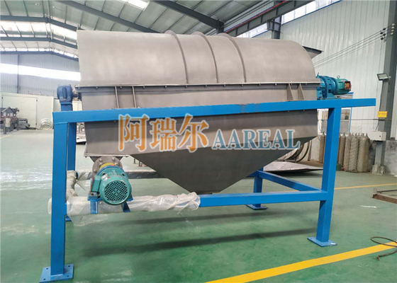 เกรดอาหาร SS304 1200 * 2100 มิลลิเมตร Rotary Trommel Screen สําหรับน้ําตาล