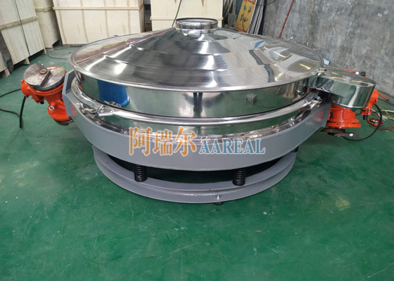 0.75kw 1500 มิลลิเมตรวงกลมสกรีนสั่นสําหรับปูนซีเมนต์
