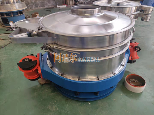 สแตนเลส โปรไฟล์ต่ํา Inline Vibrating Sieve สําหรับอนุภาคและผง PVC