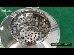 สกรีนสั่นสั่นแบบหมุนแรงขนาดใหญ่ สําหรับการกรองผงสกัดไนเคิลละเอียด