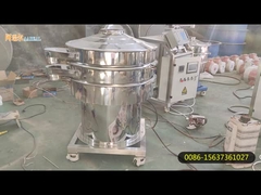 ผงสีที่แข็งแรง Rotary Sifter Screens เครื่องแยกจอสั่นกลม