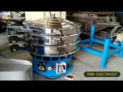 Multi Deck Rotary Vibrating Screen สามมิติ Rotary Tumbler Sifter เครื่องดัดกรอง