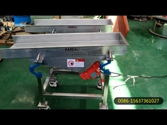 พกพาขนาดเล็กอาหารเกรดสแตนเลสสแตนเลส vibratory feeder กับการแขวนขนส่ง shaker ใหม่